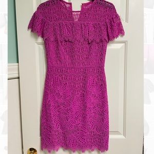 Purple/Pink Lace Derby Dress